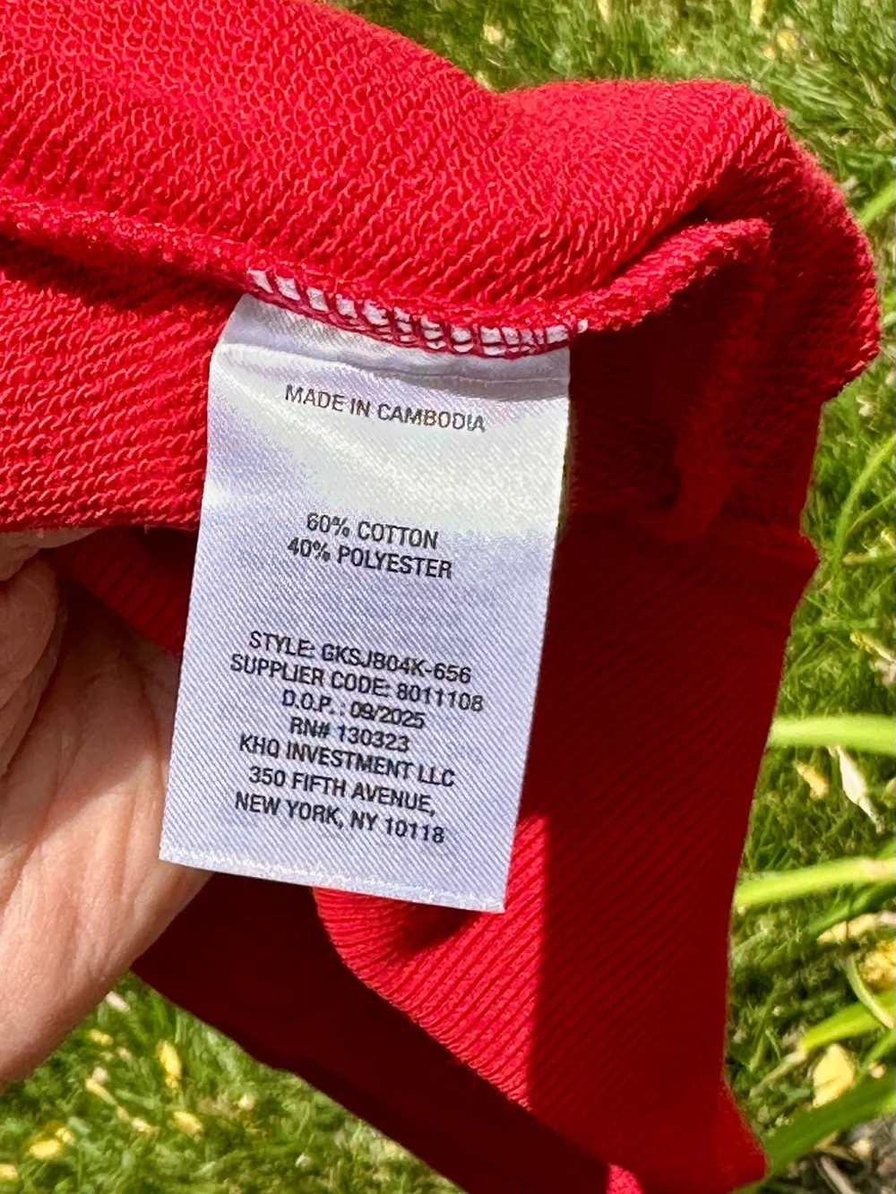GAP new tags